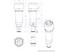 Крышный вентилятор VILPE E190Р/125/700 вентилятор с шумопоглотителем