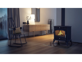 Чугунная печь-камин Kratki KOZA K6 PW Ø 150 (8,0 кВт)