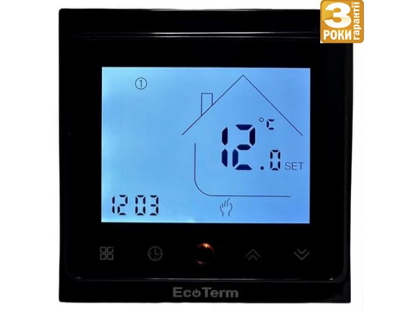 РЕГУЛЯТОР ECOTERM PRO WI-FI BLACK