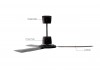 Потолочный реверсивный вентилятор VORTICE NK Evolution R 120/48" Black
