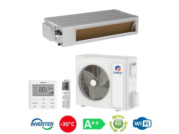 Канальний кондиціонер GREE GUD35PS/A-T/GUD35W/NhA-T U-MATCH Invertor R32
