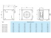 Промисловий вентилятор SALDA KUB T120 630-4 L3
