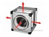 Промисловий вентилятор SALDA KUB T120 630-4 L3