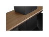 Безшумна кухонна витяжка острівна Afrelli Elea Isola Wood Black Matt