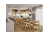 Безшумна кухонна витяжка острівна Afrelli Elea Isola Wood White Matt