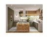 Безшумна кухонна витяжка острівна Afrelli Elea Isola Wood White Matt