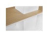 Безшумна кухонна витяжка острівна Afrelli Elea Isola Wood White Matt