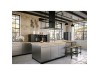 Безшумна кухонна витяжка острівна Afrelli Etna Isola Glass Black Matt