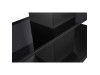 Безшумна кухонна витяжка острівна Afrelli Etna Isola Glass Black Matt
