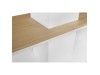 Безшумна кухонна витяжка острівна Afrelli Etna Isola Wood White Matt