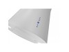 Безшумна кухонна витяжка острівна Afrelli Lumia White Matt