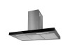 Безшумна кухонна витяжка пристінна Afrelli Nuvola WL Inox / Black