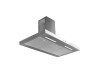 Безшумна кухонна витяжка пристінна Afrelli Nuvola WL Inox / White