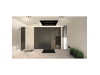 Безшумна кухонна витяжка стельова Afrelli Elegant Sofito Black