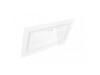 Безшумна кухонна витяжка стельова Afrelli Elegant Sofito White