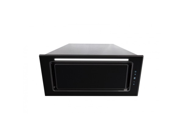 Безшумна кухонна витяжка вбудована Afrelli Prima Glass Black