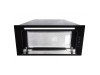 Безшумна кухонна витяжка вбудована Afrelli Prima Glass Black