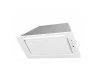 Безшумна кухонна витяжка вбудована Afrelli Prima Glass White