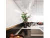 Безшумна кухонна витяжка вбудована Afrelli Prima Glass White