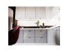 Безшумна кухонна витяжка вбудована Afrelli Prima Glass White