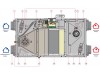 ПРИПЛИВНО-ВИТЯЖНА УСТАНОВКА SALDA Smarty 2X P 1.1 1kW PH