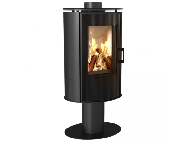 Стальная печь-камин Kratki KOZA AB S/N/DR GLASS (8,0 кВт)