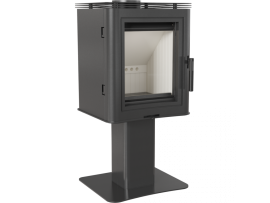Стальная печь-камин Kratki KOZA K5 S/N (7,0 кВт)