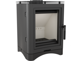 Стальная печь-камин Kratki KOZA K5 Ø 130 (7,0 кВт)