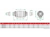Канальный вентилятор BAHCIVAN BMFX-ST 100