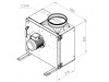 Кухонный высокоэффективный вентилятор RUCK MPS 250 E2 20
