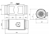 Канальный шумоизолированный энергоэффективный вентилятор SOLER&PALAU TD-1300/250 SILENT